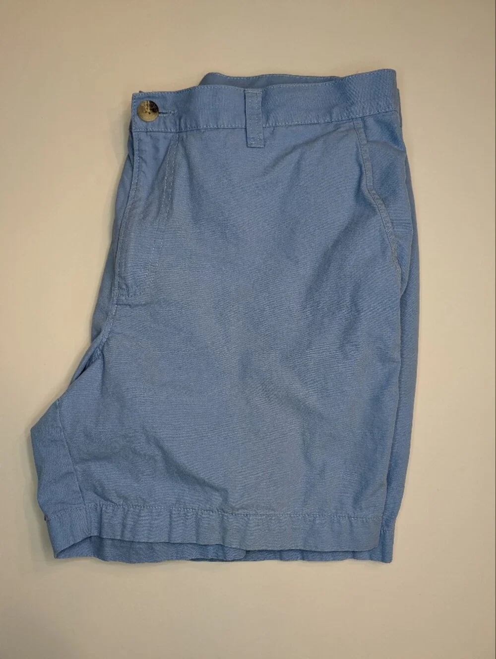 Columbia PFG 6in Flat Front Light Blue Shorts 34waist